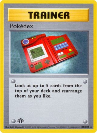 Pokedex 087 - Unlimited Base Set Shadowless - Uncommon