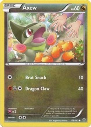 Axew (108) (108) 108/162 XY BREAKthrough - Common