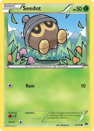 Seedot - Reverse Holofoil XY BREAKpoint - Common