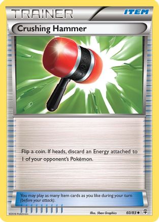 Crushing Hammer - Reverse Holofoil Generations - Uncommon