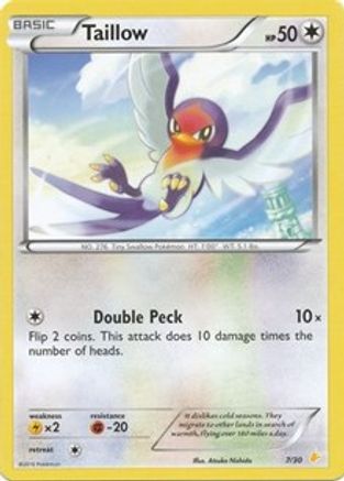 Taillow XY Trainer Kit Pikachu Libre & Suicune - Common