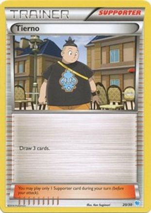 Tierno (20 - Suicune Deck) XY Trainer Kit Pikachu Libre & Suicune - Common