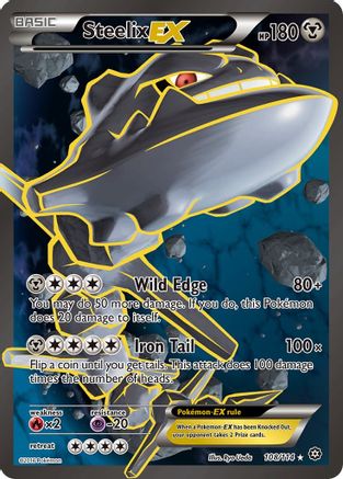 Steelix EX (Full Art) 108/114 - Holofoil XY Steam Siege - Ultra Rare