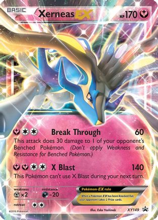 Xerneas EX XY149 - Holofoil XY Promos - Promo