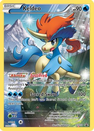 Keldeo XY118 - Holofoil XY Promos - Promo