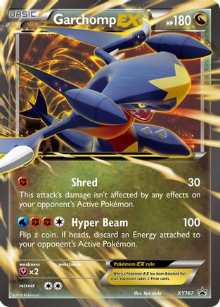 Garchomp EX XY167 - Holofoil XY Promos - Promo