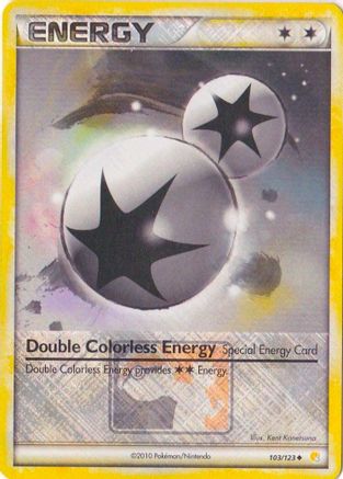 Double Colorless Energy (League Promo) 103/123 - Reverse Holofoil League & Championship Cards - Promo