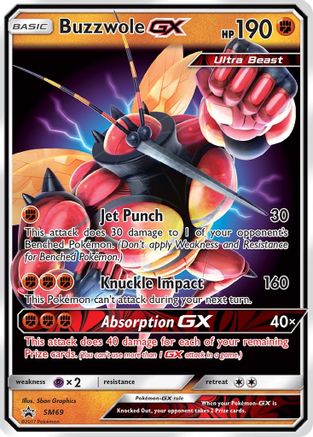 Buzzwole GX SM69 - Holofoil SM Promos - Promo