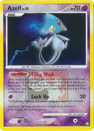 Azelf (League Promo) 019/146 - Reverse Holofoil League & Championship Cards - Promo
