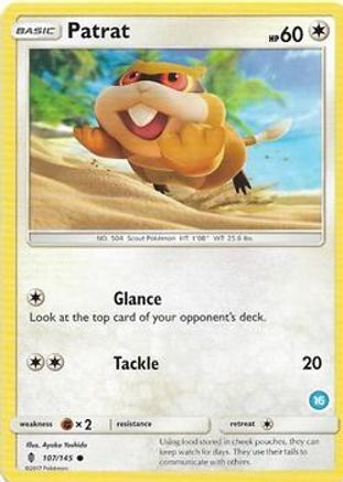 Patrat (16) SM Trainer Kit Alolan Sandslash & Alolan Ninetales - Common