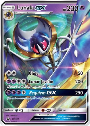 Lunala GX SM103 - Holofoil SM Promos - Promo