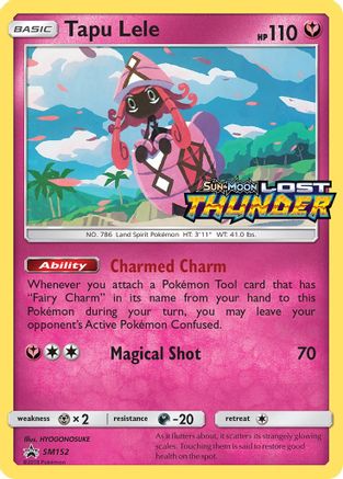Tapu Lele - SM152 (Prerelease) - Holofoil SM Promos - Promo