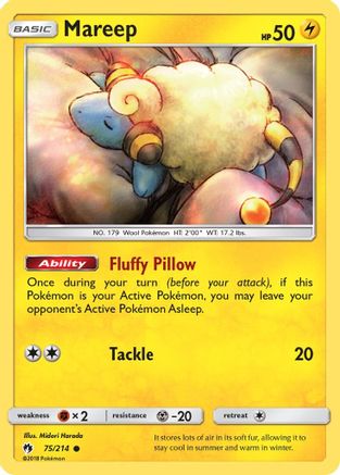 Mareep (75) (75) 075 SM Lost Thunder - Common