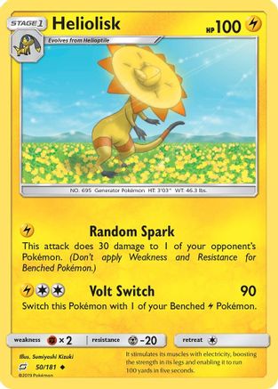 Heliolisk SM Team Up - Uncommon