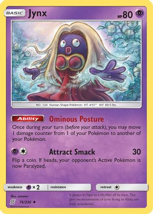 Jynx 076/236 SM Unified Minds - Uncommon