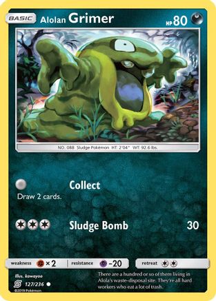 Alolan Grimer 127 SM Unified Minds - Common