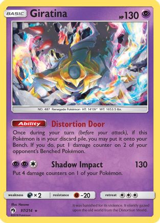 Giratina - 97/214/214 Deck Exclusives - Rare