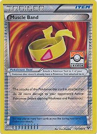 Muscle Band (Pokemon League) 121/146 - Reverse Holofoil League & Championship Cards - Promo