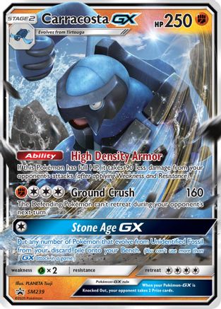 Carracosta GX SM239 - Holofoil SM Promos - Promo