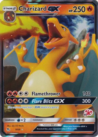 Charizard GX 009/68 - Holofoil Battle Academy - Promo