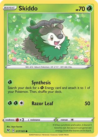 Skiddo 017 SWSH04 Vivid Voltage - Common