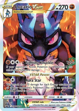 Lucario VSTAR SWSH291 - Holofoil SWSH Sword & Shield Promo Cards - Promo