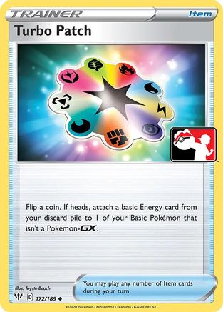 Turbo Patch - Holofoil Prize Pack Series Cards - Uncommon