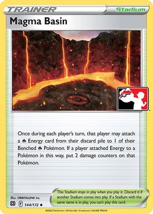 Magma Basin - Holofoil Prize Pack Series Cards - Uncommon