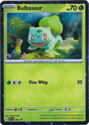 Bulbasaur 046 - Holofoil SV Scarlet & Violet Promo Cards - Promo