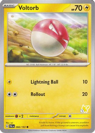 Voltorb - Pikachu 1 Battle Academy 2024 - Common