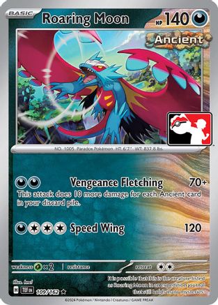 Roaring Moon 109 - Holofoil Prize Pack Series Cards - Rare
