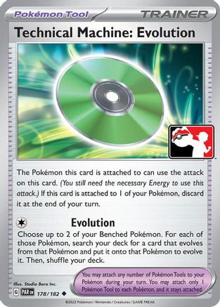 Technical Machine: Evolution 178 - Holofoil Prize Pack Series Cards - Uncommon