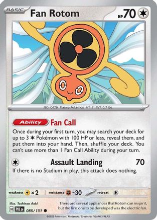 Fan Rotom 085 SV Prismatic Evolutions - Common
