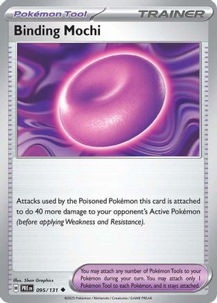 Binding Mochi 095 - Reverse Holofoil SV Prismatic Evolutions - Uncommon