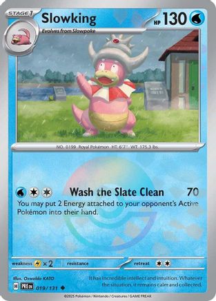 Slowking (Poke Ball Pattern) 019/131 - Holofoil SV Prismatic Evolutions - Uncommon
