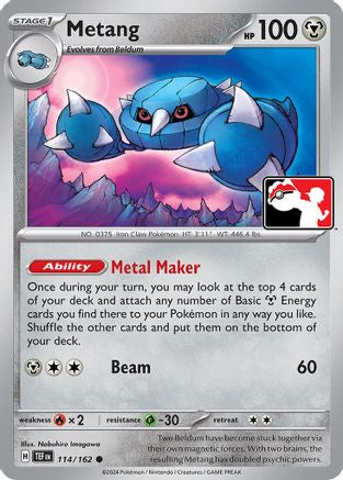 Metang 114 - Holofoil Prize Pack Series Cards - Common