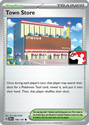 Town Store 196 - Holofoil Prize Pack Series Cards - Common