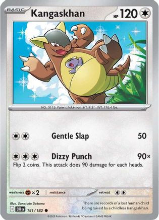 Kangaskhan 151/182 SV10 Destined Rivals - Common