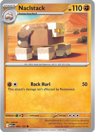 Naclstack 083 ME01 Mega Evolution - Common