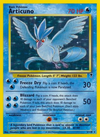 Articuno - Holofoil Legendary Collection - Holo Rare