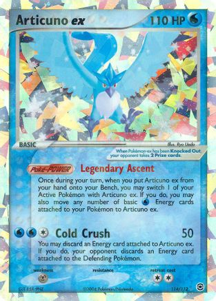 Articuno ex - Holofoil FireRed & LeafGreen - Secret Rare