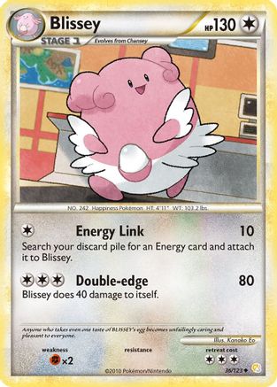 Blissey HeartGold SoulSilver - Uncommon