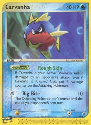 Carvanha/109 Ruby and Sapphire - Common