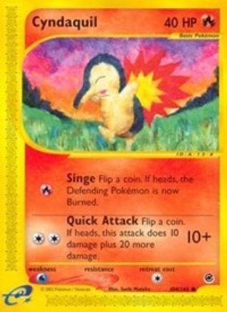 Cyndaquil (104) (104) 104/165 Expedition - Common