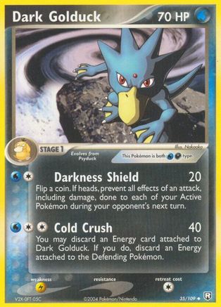 Dark Golduck - Reverse Holofoil Team Rocket Returns - Uncommon