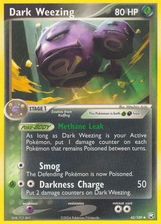 Dark Weezing Team Rocket Returns - Uncommon