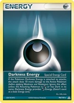 Darkness Energy (Special) - Reverse Holofoil Holon Phantoms - Rare