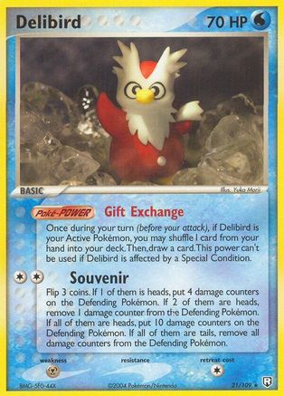 Delibird Team Rocket Returns - Rare