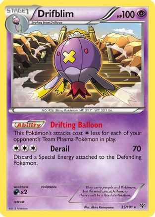 Drifblim Plasma Blast - Rare