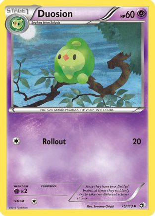 Duosion - Reverse Holofoil Legendary Treasures - Uncommon